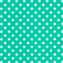 Mint and White Polka Dot Italian Paper ~ Tassotti ~ Reversible Print